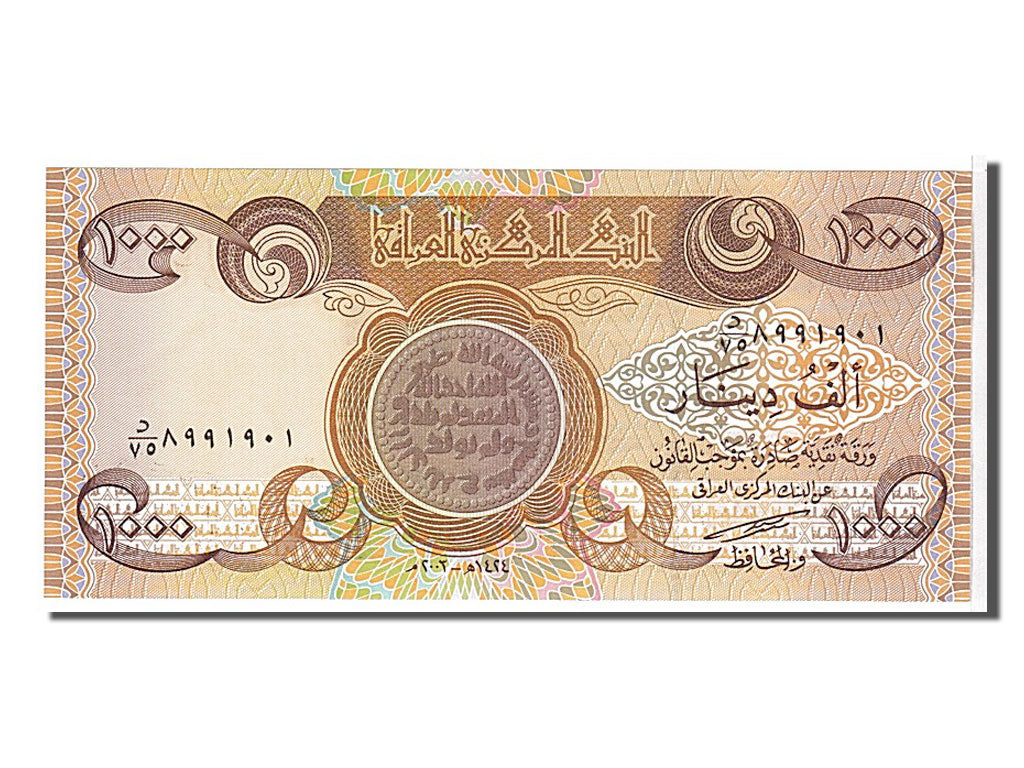 Geldschein, Irak, 1000 Dinars, 2003, UNZ