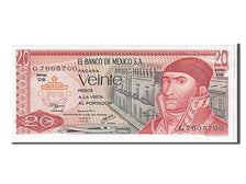 Geldschein, Mexiko, 20 Pesos, 1977, KM:64d, UNZ-