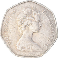 Moneda, Gran Bretaña, 50 Pence, 1973