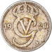 Monnaie, Suède, 10 Öre, 1921