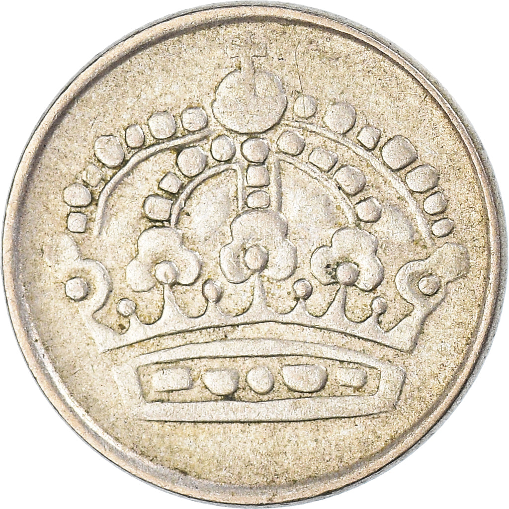 Moneta, Svezia, 25 Öre, 1958