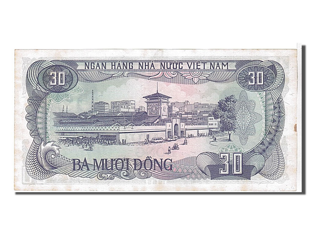 Billete, 30 D<ox>ng, 1985, Vietnam, KM:95a, EBC