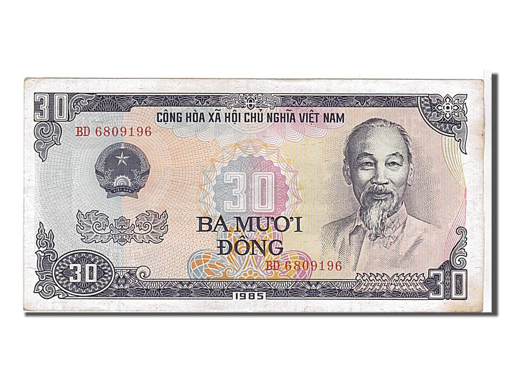 Viet Nam, 30 D<ox>ng, 1985, KM #95a, UNC(63), BD6809196