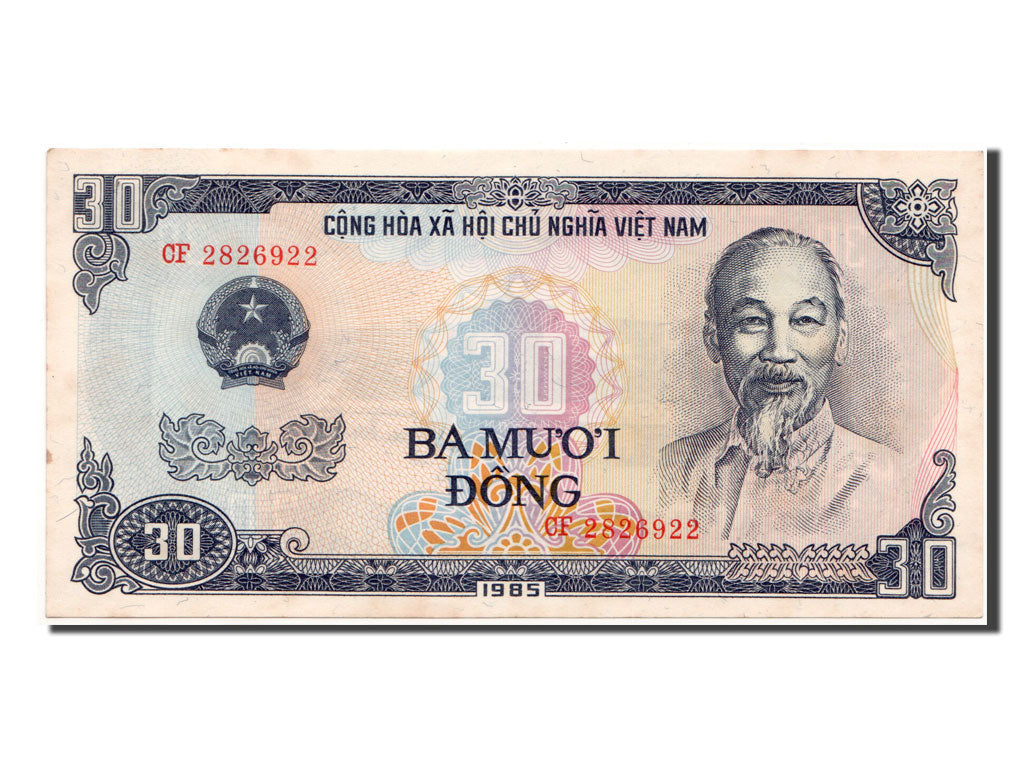 Viet Nam, 30 D<ox>ng, 1985, KM #95a, AU(55-58), CF2826922