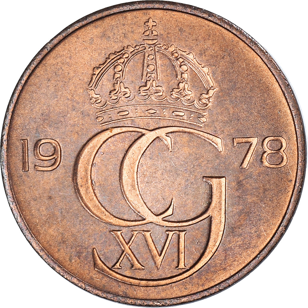 Munten, Zweden, 5 Öre, 1978