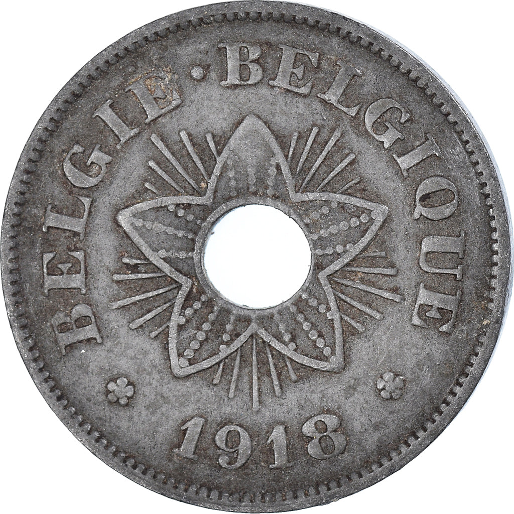 Münze, Belgien, 50 Centimes, 1918