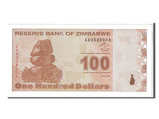 Banconote, Zimbabwe, 100 Dollars, 2009, KM:97, FDS