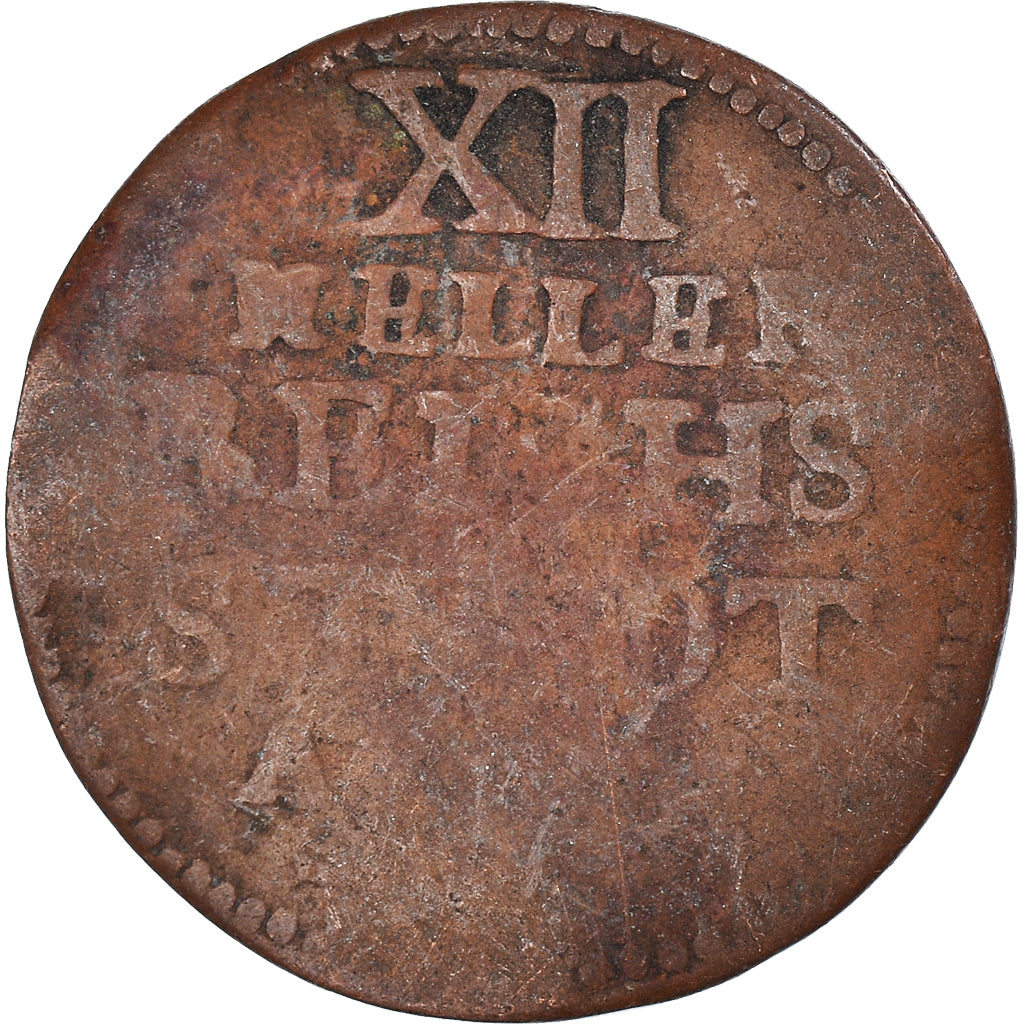 Munten, Duitse staten, 12 Heller, Undated