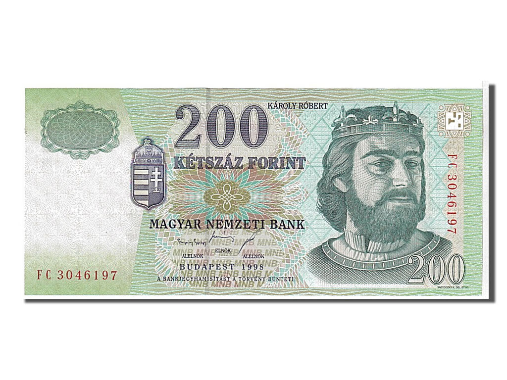 Banknote, Hungary, 200 Forint, 1998, UNC(65-70)