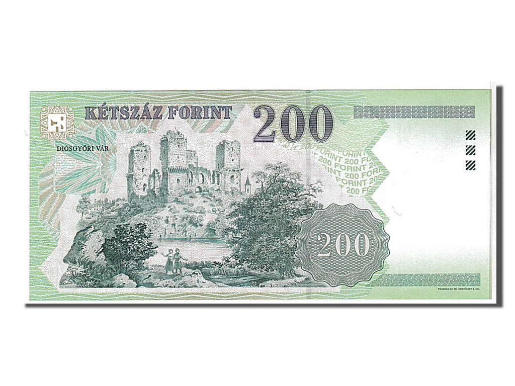 Hungary, 200 Forint, 1998, KM #178a, UNC(65-70), FC4946357