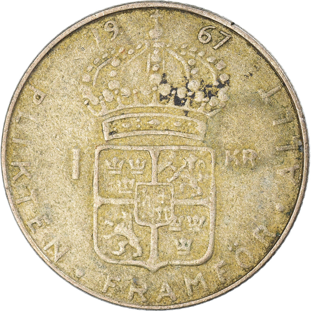 Moneda, Suecia, Krona, 1967