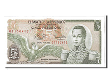 Banknote, Colombia, 5 Pesos Oro, 1981, UNC(65-70)