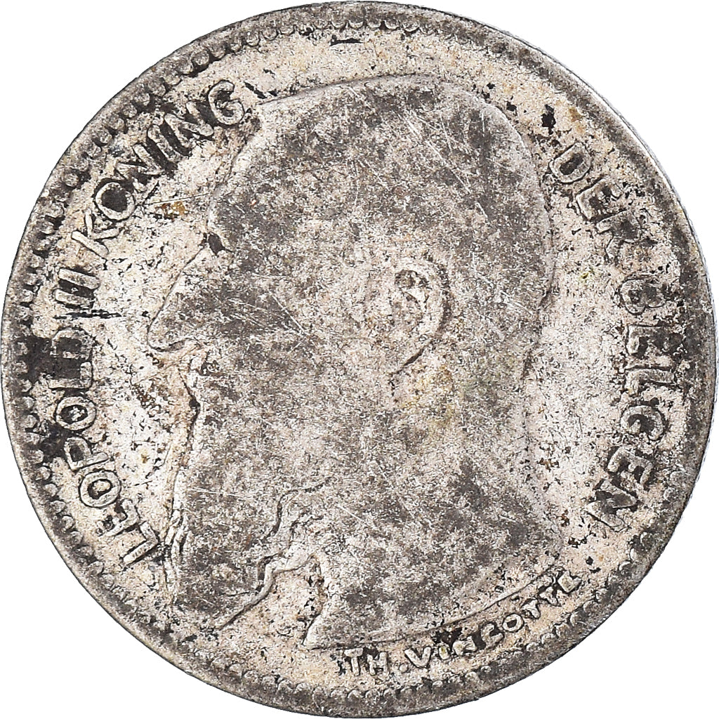 Munten, België, 50 Centimes, 1907