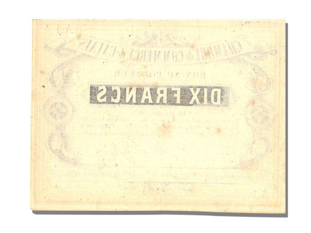 Banknot, Francja, 10 Francs, 1870, UNC(65-70)