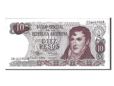 Argentina, 10 Pesos, 1973, KM #295, AU(55-58), 58165950B