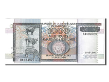 Banknote, Burundi, 1000 Francs, 2006, KM:39d, UNC(65-70)