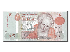 Banknote, Uruguay, 5 Pesos Uruguayos, 1998, KM:80a, UNC(65-70)
