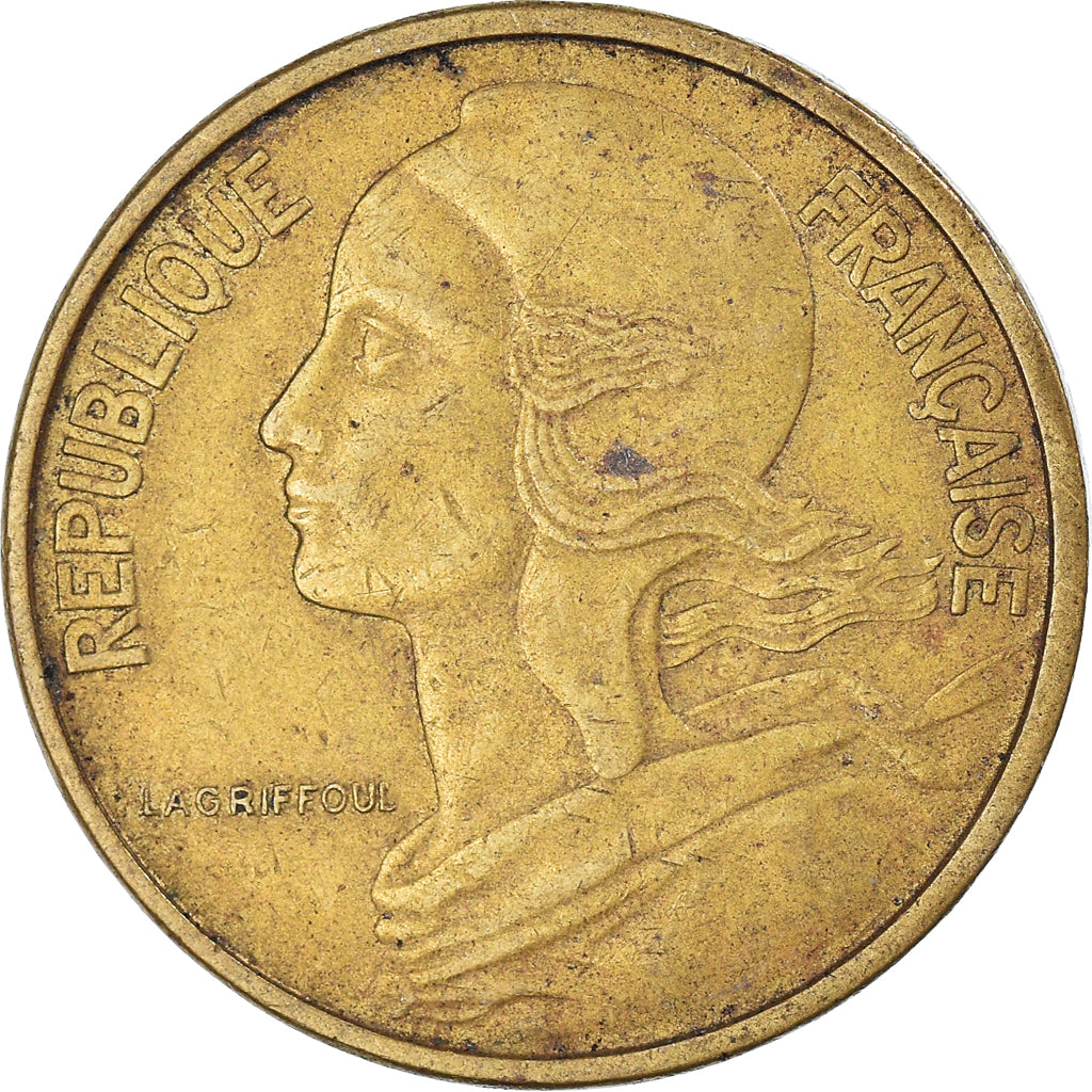Moneda, Francia, 50 Centimes, 1964