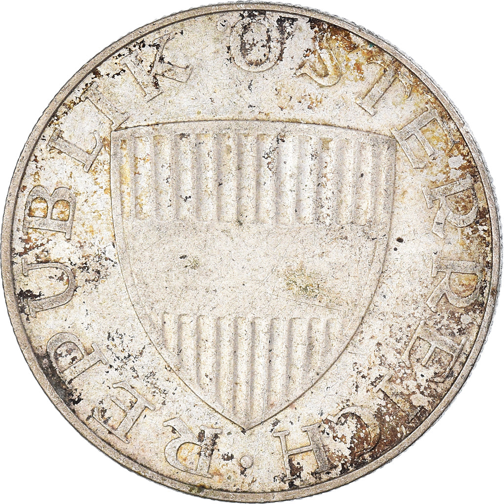 Moneda, Austria, 10 Schilling, 1958
