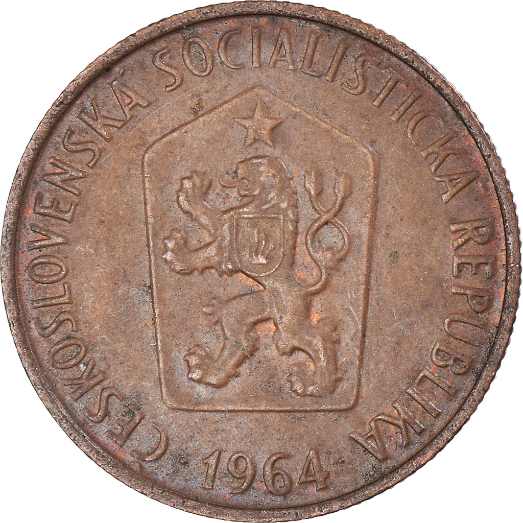 Coin, Czechoslovakia, 50 Haleru, 1964