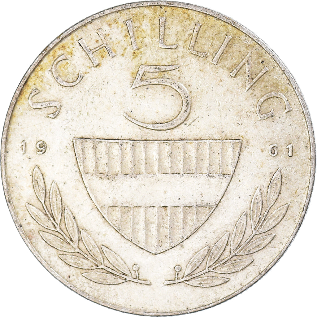 Monnaie, Autriche, 5 Schilling, 1961