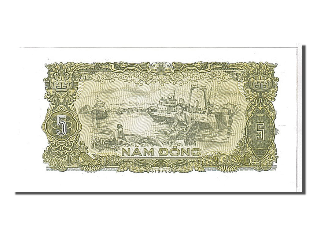 Viet Nam, 5 D<ox>ng, 1976, KM #81b, UNC(65-70), OT0938071