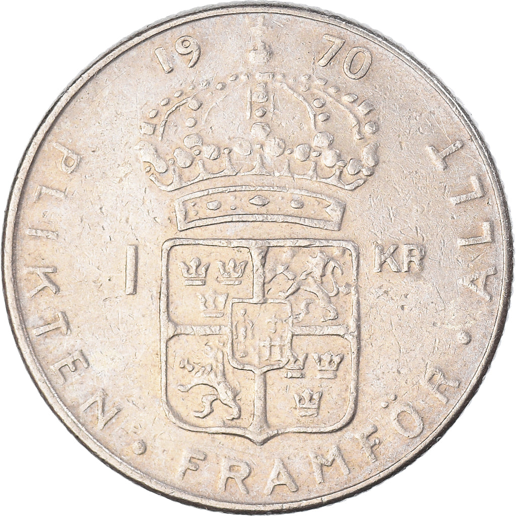 Münze, Schweden, Krona, 1970