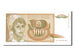 Banconote, Iugoslavia, 100 Dinara, 1990, FDS