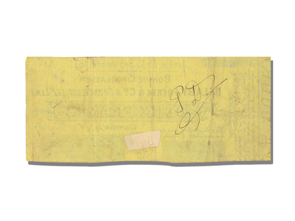 Banconote, SPL-, 2 Francs, 1870, Francia