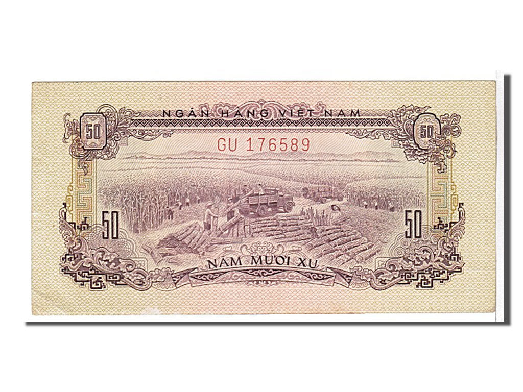 South Viet Nam, 50 Xu, 1966, KM #39a, AU(55-58), GU176589