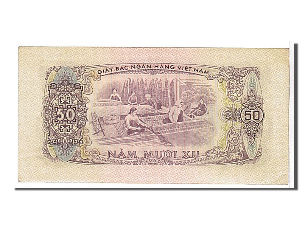 South Viet Nam, 50 Xu, 1966, KM #39a, AU(55-58), GU176589