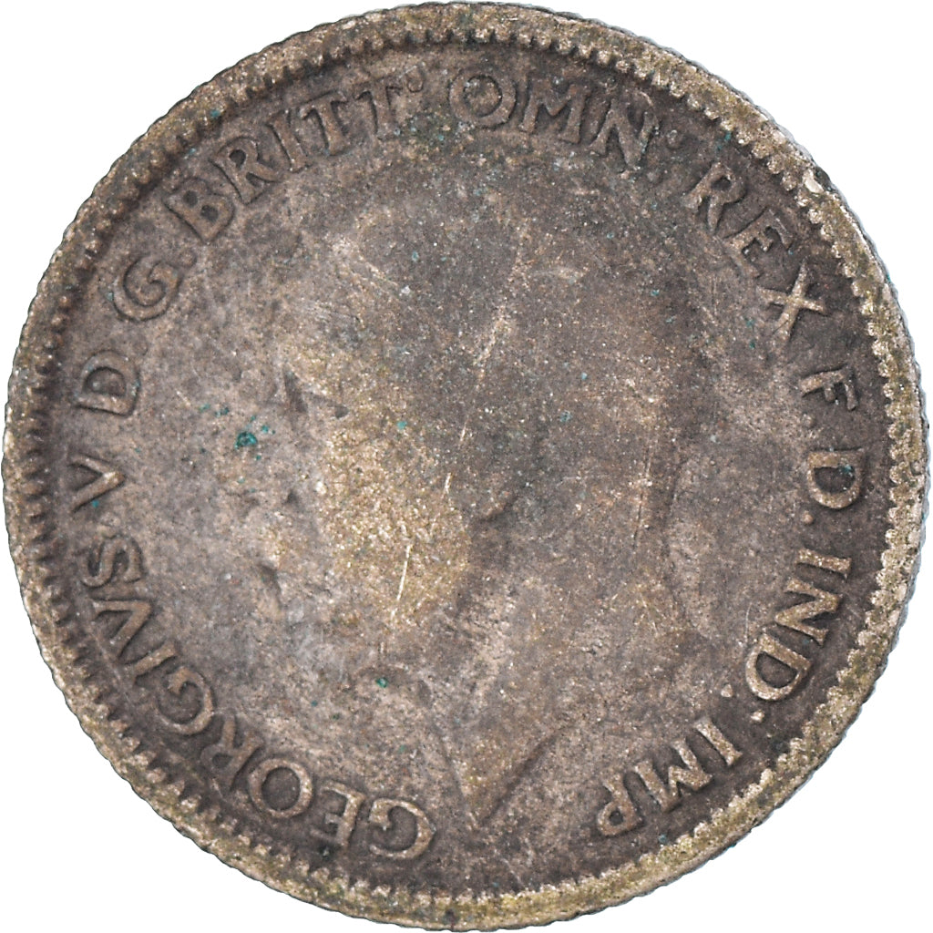 Coin, Great Britain, 6 Pence, 1928