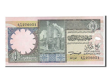 Biljet, Libië, 1/4 Dinar, 1991, KM:57b, NIEUW