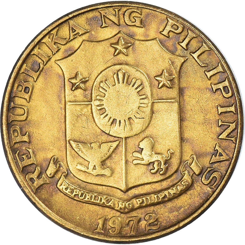 Coin, Philippines, 5 Sentimos, 1972