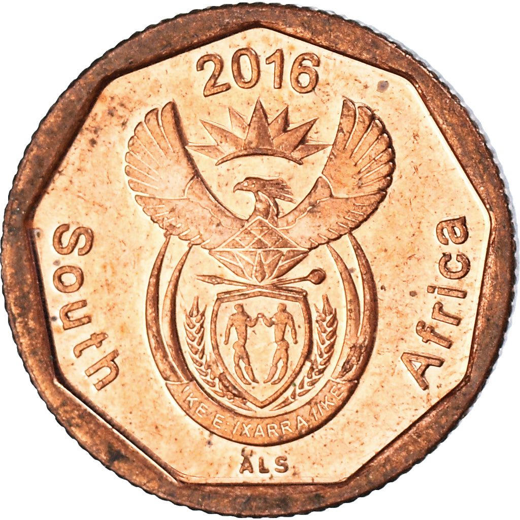 Coin, South Africa, 10 Cents, 2016