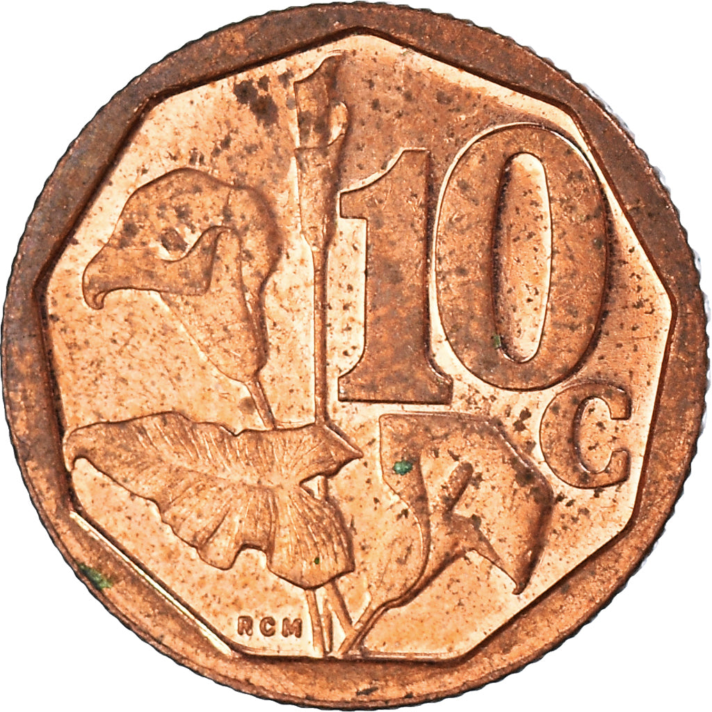Coin, South Africa, 10 Cents, 2016