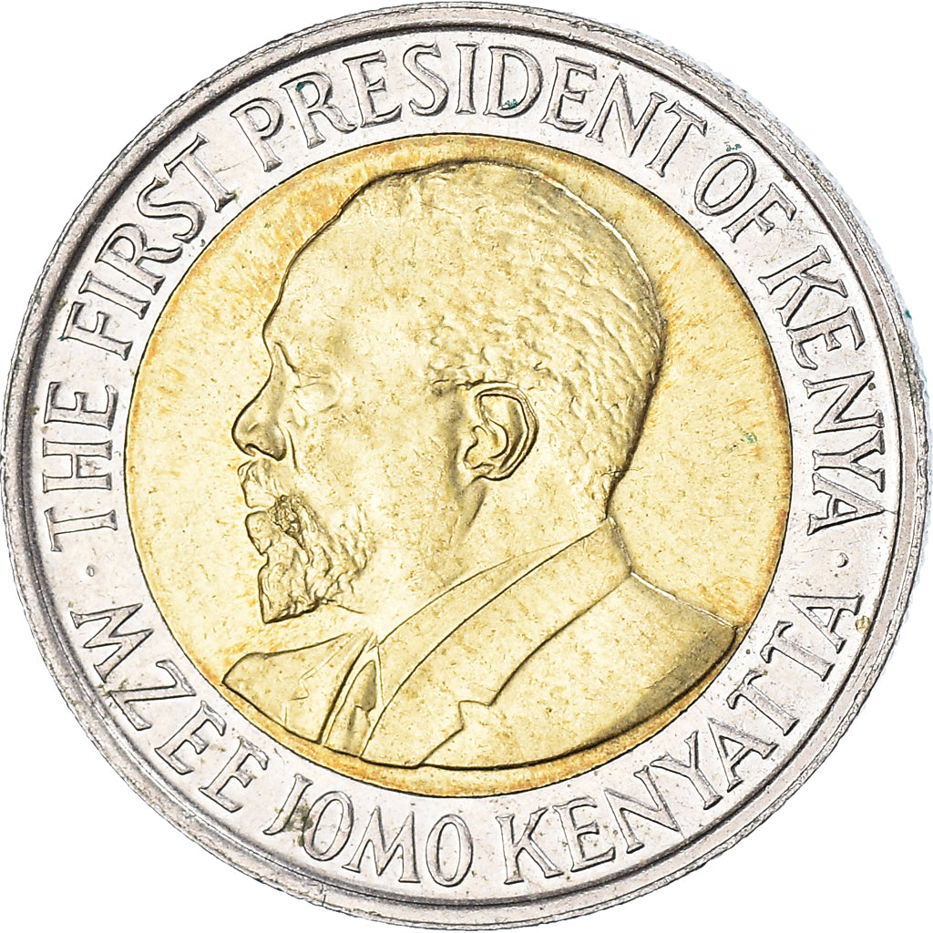 Moneda, Kenia, 5 Shillings, 2005