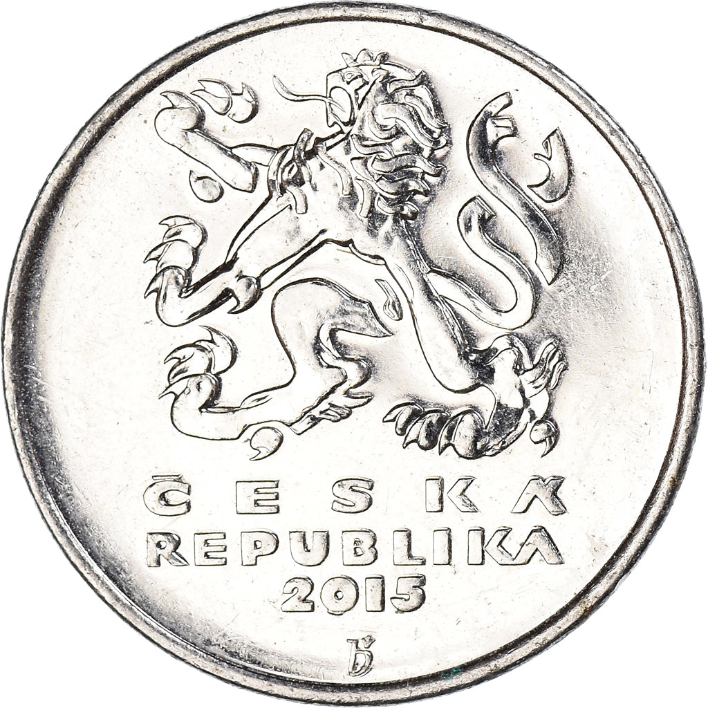 Moneda, República Checa, 5 Korun, 2015