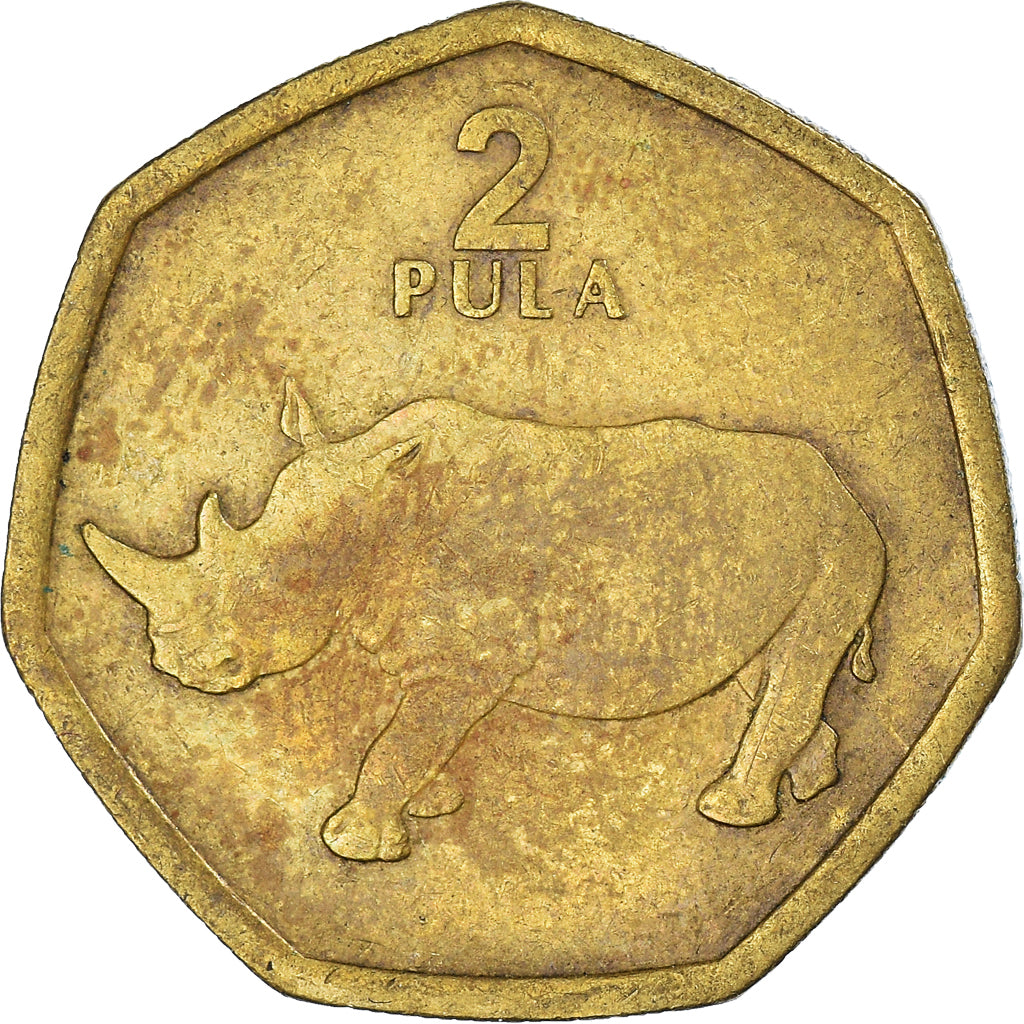 Coin, Botswana, 2 Pula, 2004