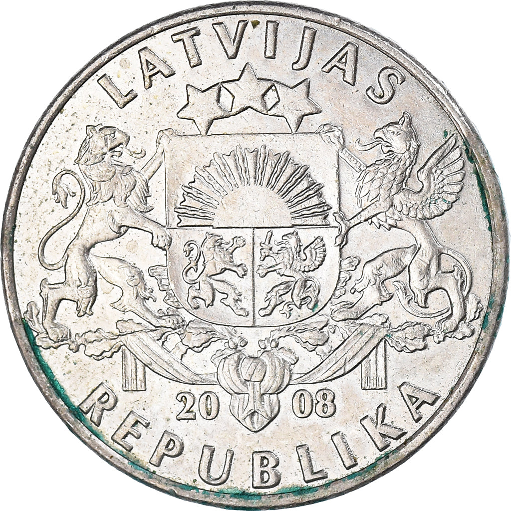 Coin, Latvia, Lats, 2008