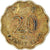Coin, Hong Kong, 20 Cents, 1995