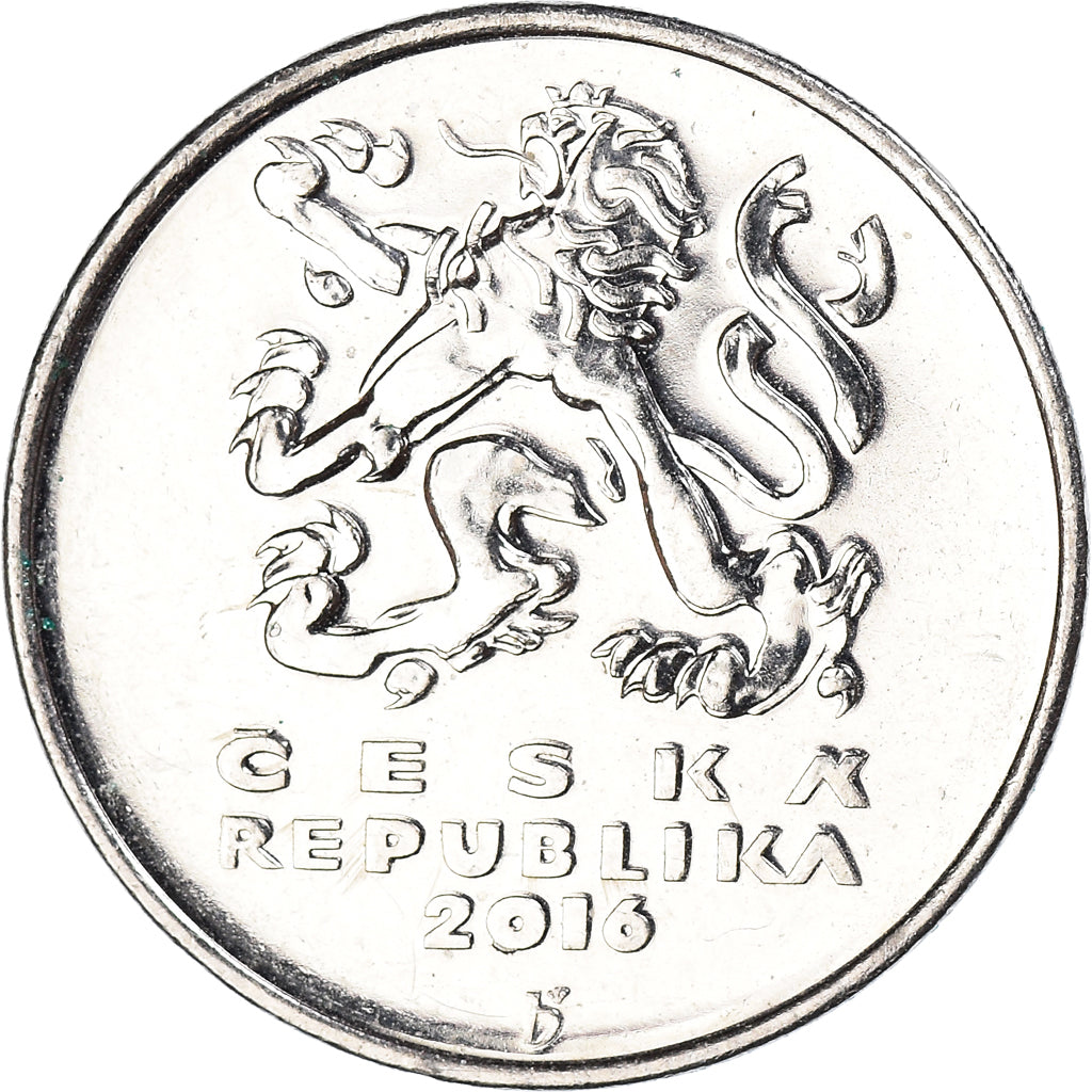 Moneta, Czechy, 5 Korun, 2016