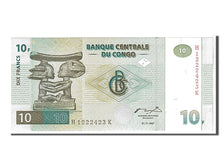 Banknote, Congo Democratic Republic, 10 Francs, 1997, KM:87b, UNC(65-70)