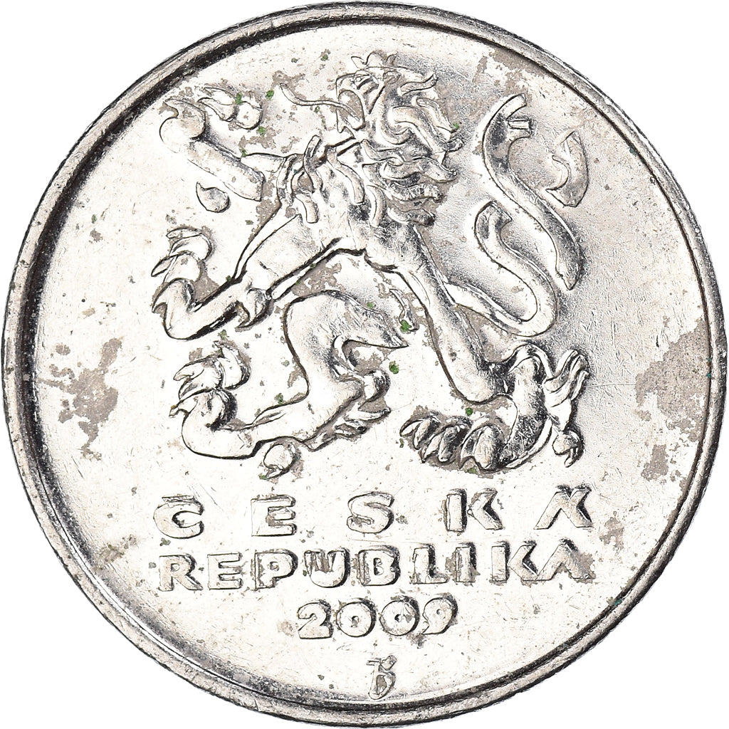 Moneta, Czechy, 5 Korun, 2009