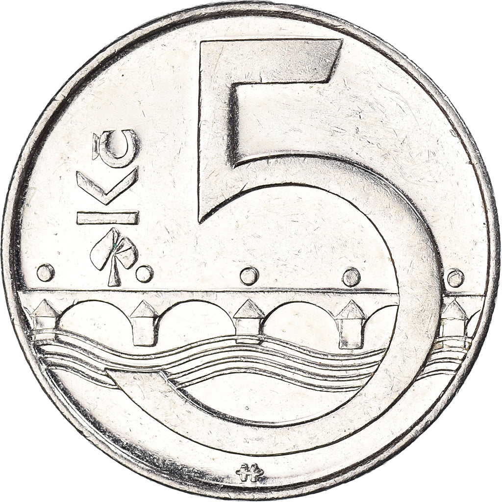 Moneta, Czechy, 5 Korun, 2009