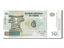 Banknote, Congo Democratic Republic, 10 Francs, 1997, KM:87b, UNC(65-70)