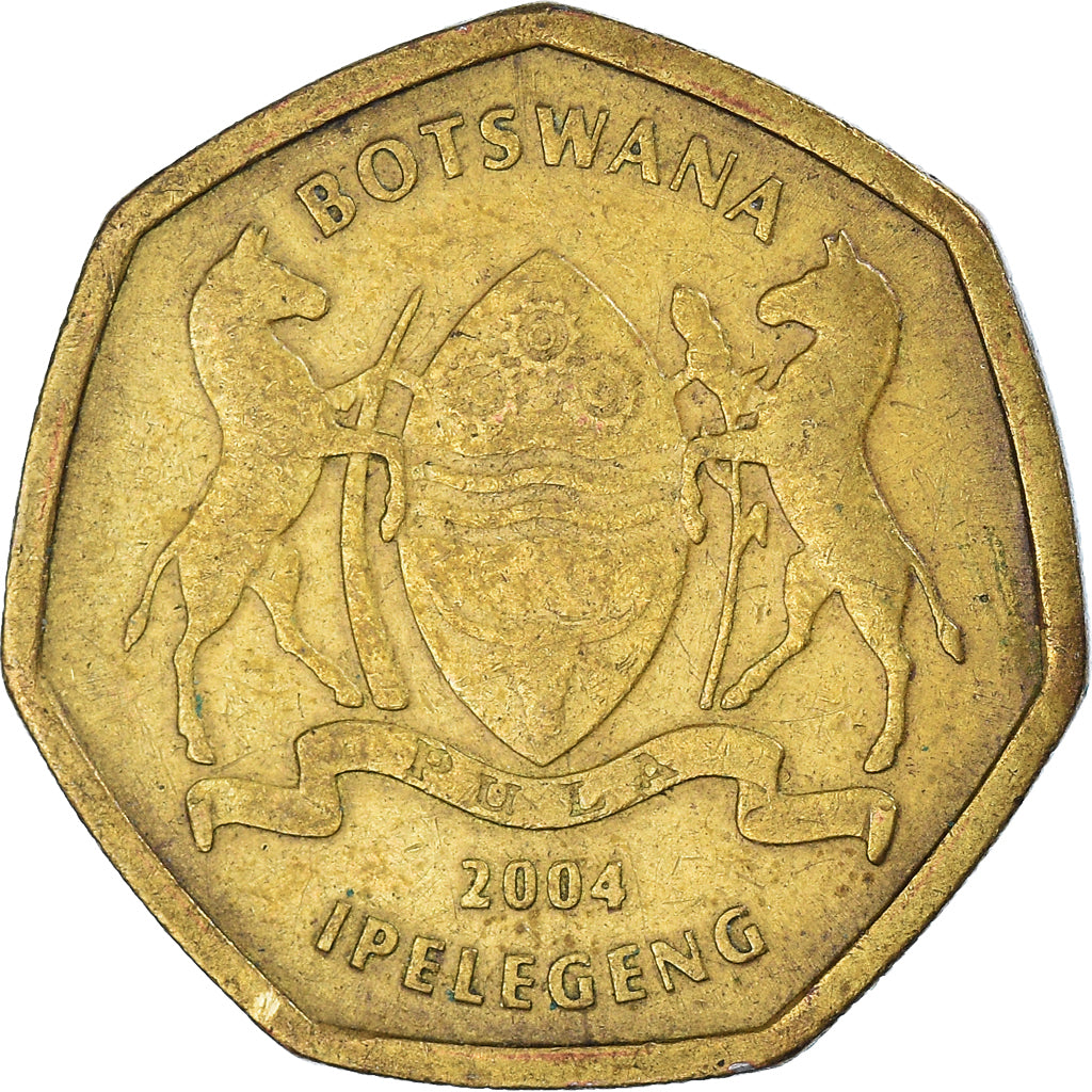 Monnaie, Botswana, 2 Pula, 2004