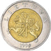 Moneda, Lituania, 5 Litai, 1999