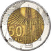 Monnaie, Azerbaïdjan, 50 Qapik, 2006