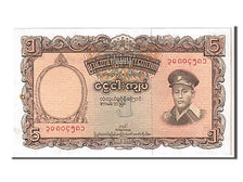 Banknote, Burma, 5 Kyats, 1958, KM:47a, AU(55-58)